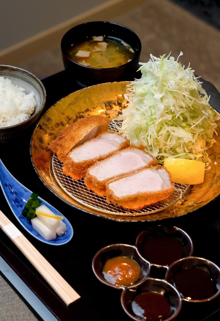 Tonkatsu dish at Minato